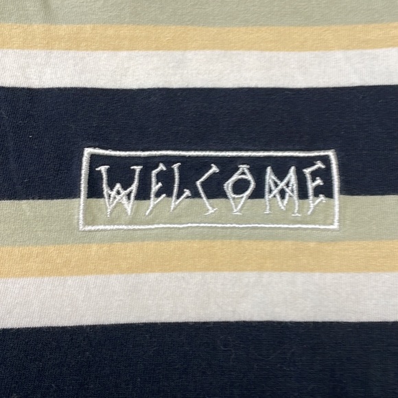 Welcome Brand 100% heavy weight striped tee - Picture 3 of 6